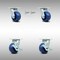 Service Caster 4 Inch SS Solid Poly Caster Set with Ball Bearings 2 Swivel Lock 2 Brake SCC SCC-SS30S420-SPUB-BSL-2-TLB-2 - alternate 1
